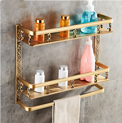 bathroom shelf