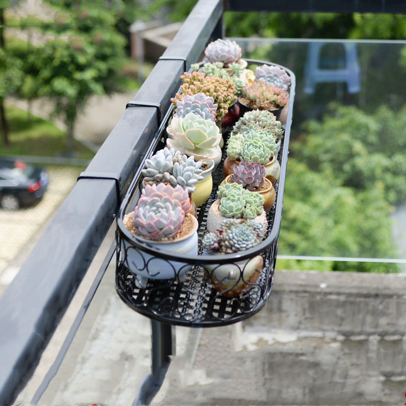 Balcony Hanging Flower Pot Rack