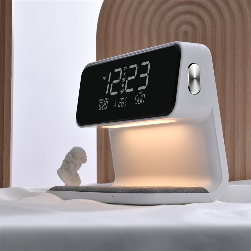 Lamp Wireless Charging with Alarm