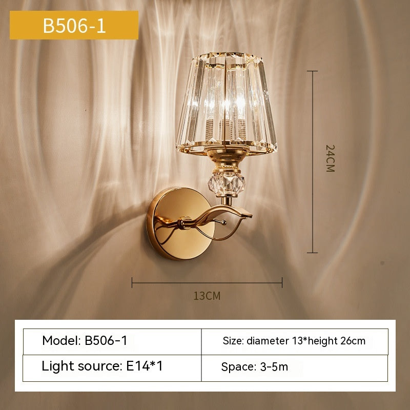 Luxury Wall Lamp Simple whit Eye Protection