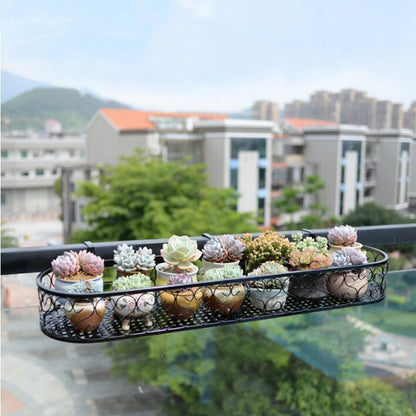 Balcony Hanging Flower Pot Rack