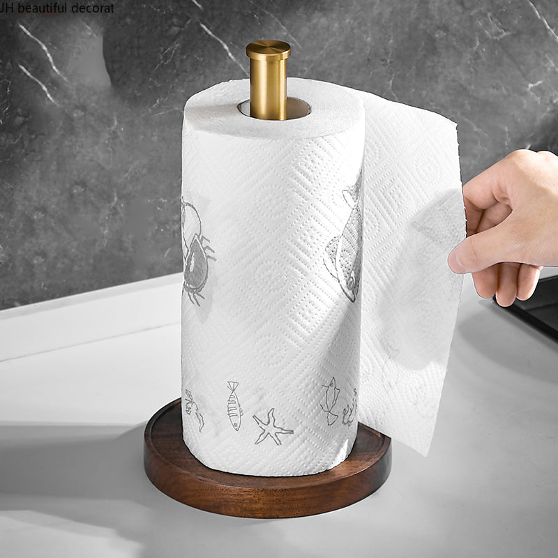 Golden Paper Towel Rack