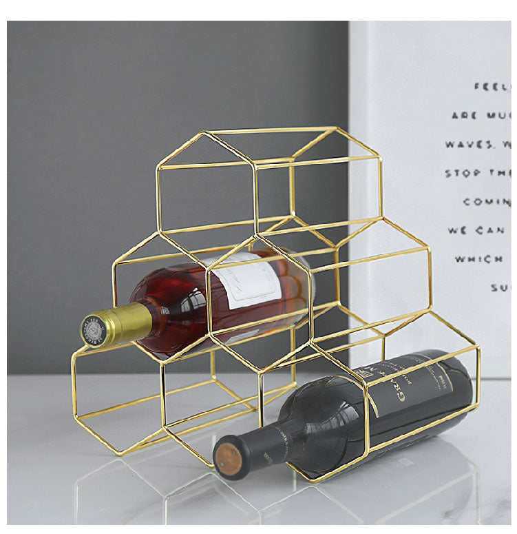 WineRack Metal Grape