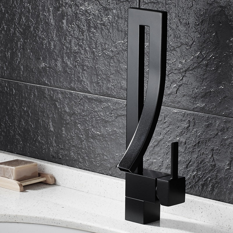 Basin kitchen faucet