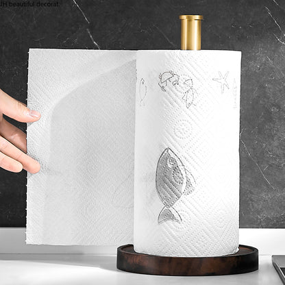 Golden Paper Towel Rack